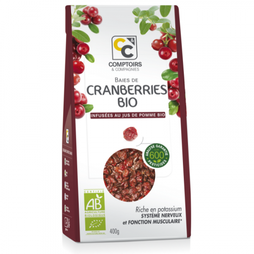 Organic Cranberries - 400g