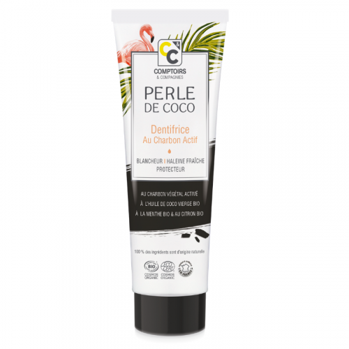 Perle de Coco toothpaste with charcoal 