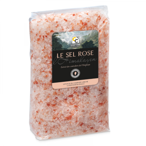 Sachet de sel rose de l’Himalaya cristaux